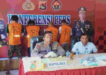 Dalam Bulan Agustus, Polres Dompu Berhasil Menyita 67,99 Gram BB Sabu-Sabu