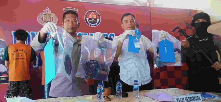 Polres Dompu Kembali Menangkap 2 Orang Pengedar Sabu