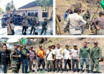 Tim Gabungan Patroli Pengawasan Hutan di Kawasan Ampang Riwo