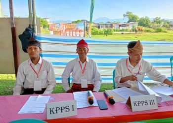 Jelang Pemilu, KPUD Dompu Gelar Simulasi Tungsura