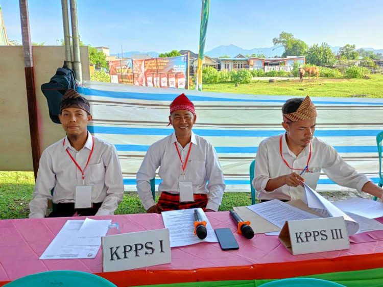 Jelang Pemilu, KPUD Dompu Gelar Simulasi Tungsura