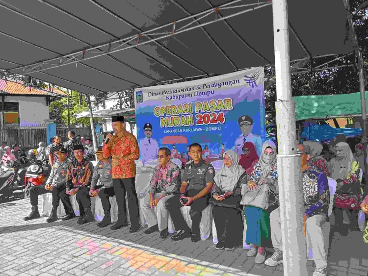 Bupati ; Operasi Pasar Murah Bertujuan Untuk Membantu Masyarakat
