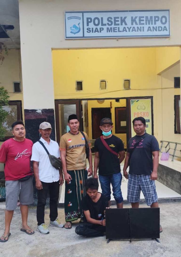 Polsek Kempo Ungkap Kasus Pencurian, Satu dari Tiga Orang Pelaku Ditangkap