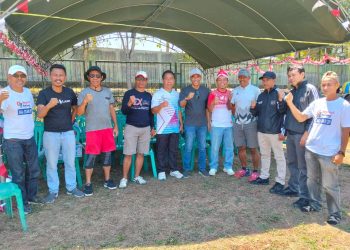 Ketua PSSI Dompu Lepas Dua Orang Atlit Futsal Mengikuti Porwanas di Kalsel