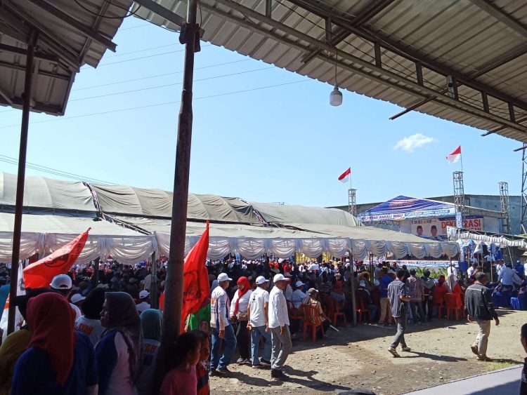 Deklarasi Pencalonan AKJ-Syah Dihadiri Ribuan Pendukung