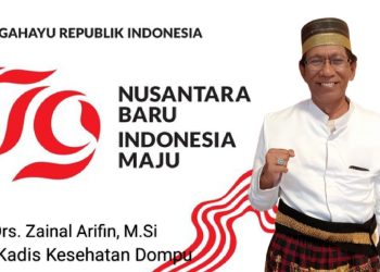 DINAS KESEHATAN KABUPATEN DOMPU MENGUCAPKAN SELAMAT HUT RI KE-79 TAHUN 2024