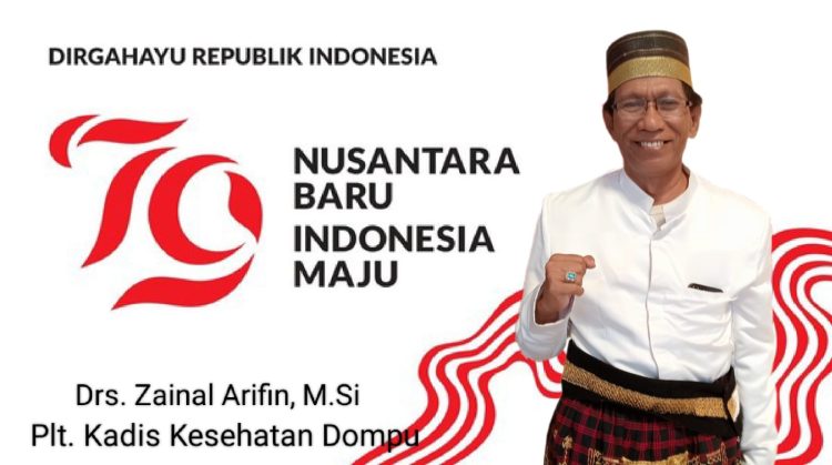DINAS KESEHATAN KABUPATEN DOMPU MENGUCAPKAN SELAMAT HUT RI KE-79 TAHUN 2024