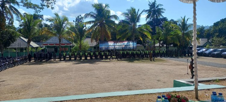 Pasukan Kodim 1614 Dompu Siap Amankan Pilkada