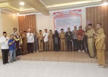 Bawaslu Dompu Ajak Para Pihak Tandatangani Deklarasi Damai Pemilukada 2024