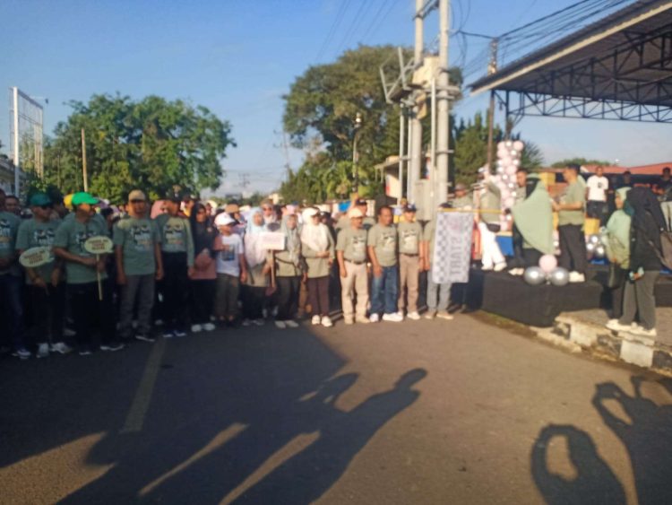 Jalan Sehat Bawaslu Sedot Ratusan Peminat