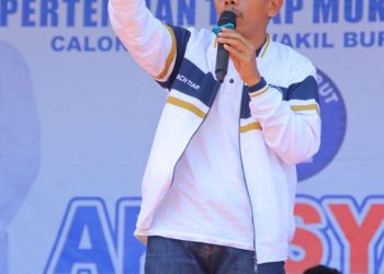Kampanye AKJ-Syah, Andi Bachtiar Tantang 12 Desa se Pekat