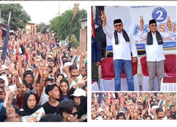 Totalitas Ribuan Warga Kandai Dua Sambut Blusukan AKJ-Syah