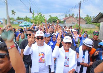 Ribuan Warga Wawonduru Ramaikan Blusukan AKJ-Syah