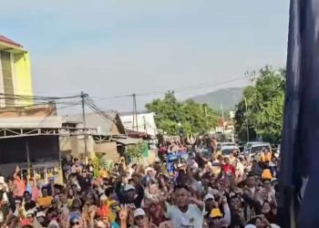 Ribuan warga Sampasai Ramaikan Blusukan AKJ-Syah