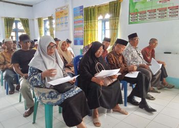 BPD Bersama Kades Kareke Gelar Rapat Pembahasan APBDes Perubahan dan RKPDes