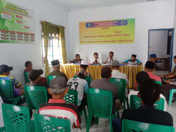 Kades Kareke Sampaikan LKPJ Tahun Anggaran 2024