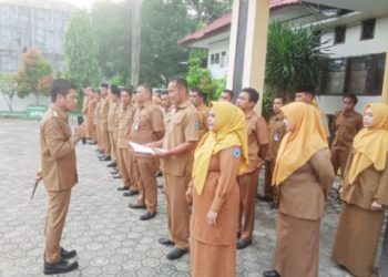 Bupati Berkunjung Ke Bappeda Litbang Sekaligus Beri Pembinaan Disiplin ASN