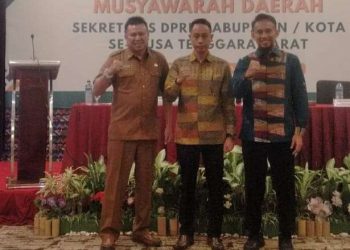 Sekwan DPRD Dompu Terpilih Secara Aklamasi Sebagai Ketua ASDEKSI NTB