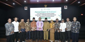 Bank NTB Syariah Gelar Pemantapan dan Evaluasi Penggunaan Siskeudes Bersama Pemkab Sumbawa Barat dan Berikan Apresiasi kepada 5 Pemerintah Desa Aktif