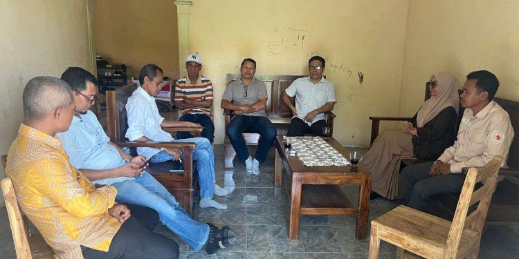 ‎Perkuat Sinergitas, Bawaslu Kunjungi PWI Dompu  ‎