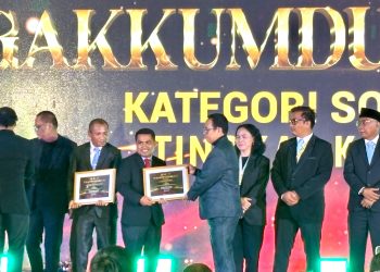 Gakkumdu Award Terbaik Tingkat Kabupaten/Kota Diraih Bawaslu Dompu