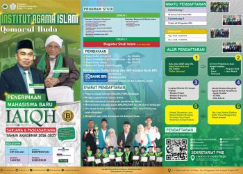 Buka Penerimaan Mahasiswa Baru, IAQH Sediakan Jalur Beasiswa 