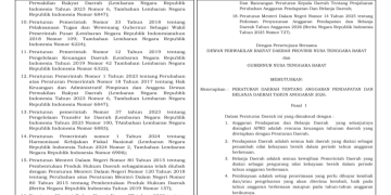 Sosialisasi APBD Provinsi NTB Tahun 2026