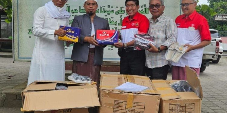 Sambut Ramadhan, INTI dan JMSI NTB Tebar Berkah di Ponpoes Nurul Madinah Kuripan
