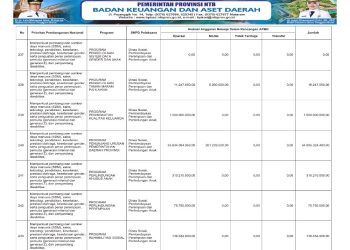 Sosialisasi APBD Provinsi NTB Tahun 2026