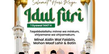 Bank NTB Syariah Menyampaikan Selamat Idul Fitri 1 Syawal 1447 Hijriah