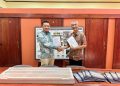 Dukung Studi Geologi, STM Serahkan Sampel Inti Deposit Onto ke Universitas Muhammadiyah Mataram