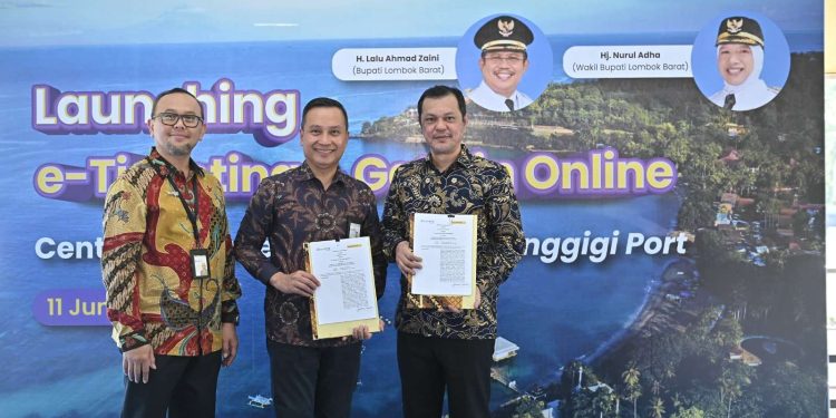Bank NTB Syariah Dukung Digitalisasi Pelabuhan Senggigi Melalui Kerja Sama Sistem Pembayaran Digital Easybook