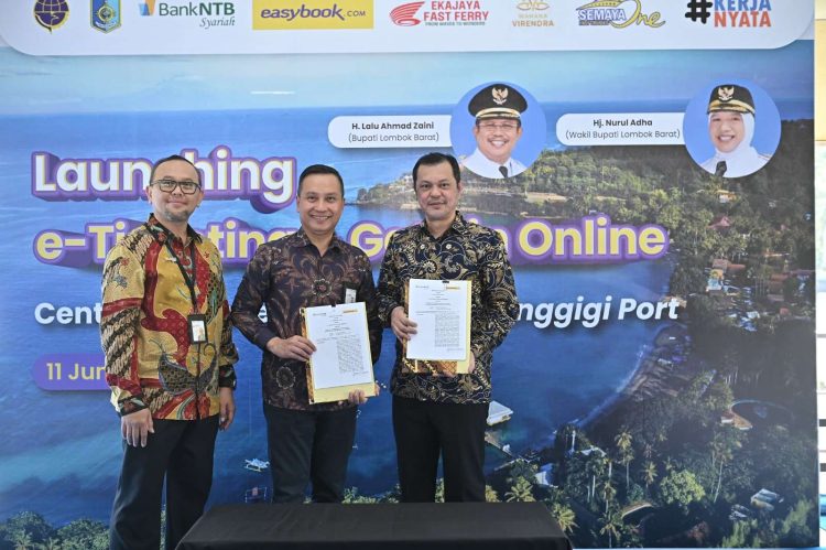 Bank NTB Syariah Dukung Digitalisasi Pelabuhan Senggigi Melalui Kerja Sama Sistem Pembayaran Digital Easybook