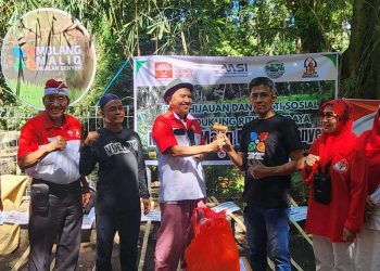 JMSI NTB dan INTI Tegaskan Komitmen Lingkungan, Tanam Pohon dan Gelar Bakti Sosial di Pringgabaya