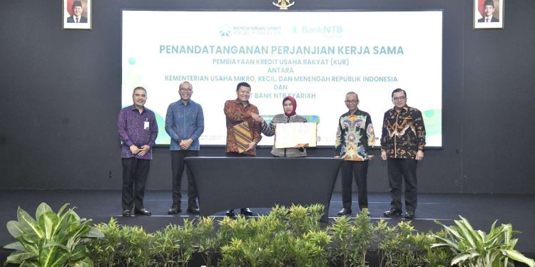 BANK NTB SYARIAH KEMBALI JADI PENYALUR KUR, PERLUAS AKSES PEMBIAYAAN UMKM DAN PEKERJA MIGRAN INDONESIA