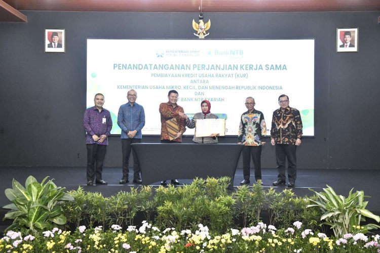 BANK NTB SYARIAH KEMBALI JADI PENYALUR KUR, PERLUAS AKSES PEMBIAYAAN UMKM DAN PEKERJA MIGRAN INDONESIA