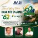 JMSI NTB Mengucapkan Selamat HUT Bank NTB Syariah Yang Ke 62