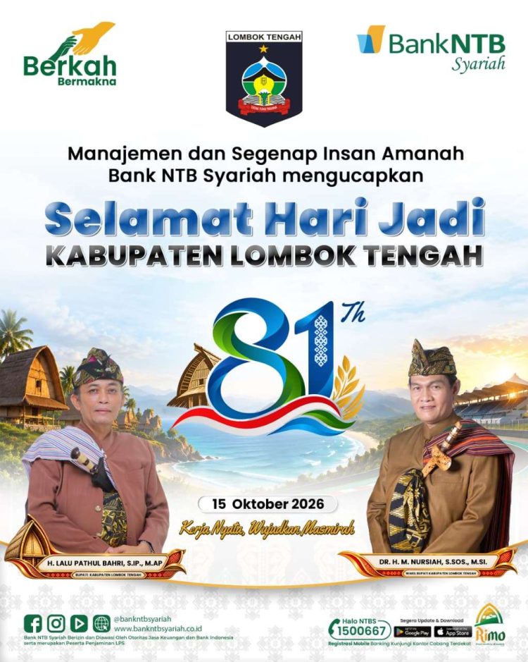 IKLAN UCAPAN SELAMAT DARI BANK NTB SYARIAH